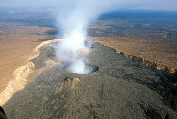 Three of the World's most active volcanoes 1