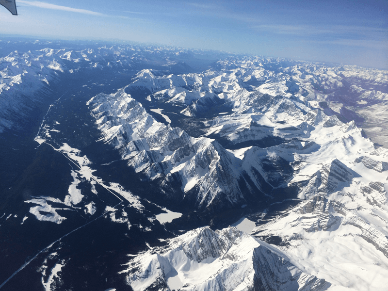 A fly-by over the Rockies3