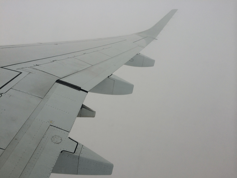 A fly-by over the Rockies.