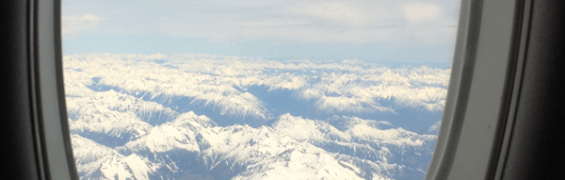 A fly-by over the Rockies Post pic.