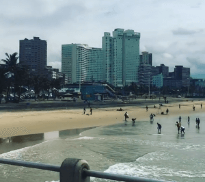 Down at the beach in Durban photo blog